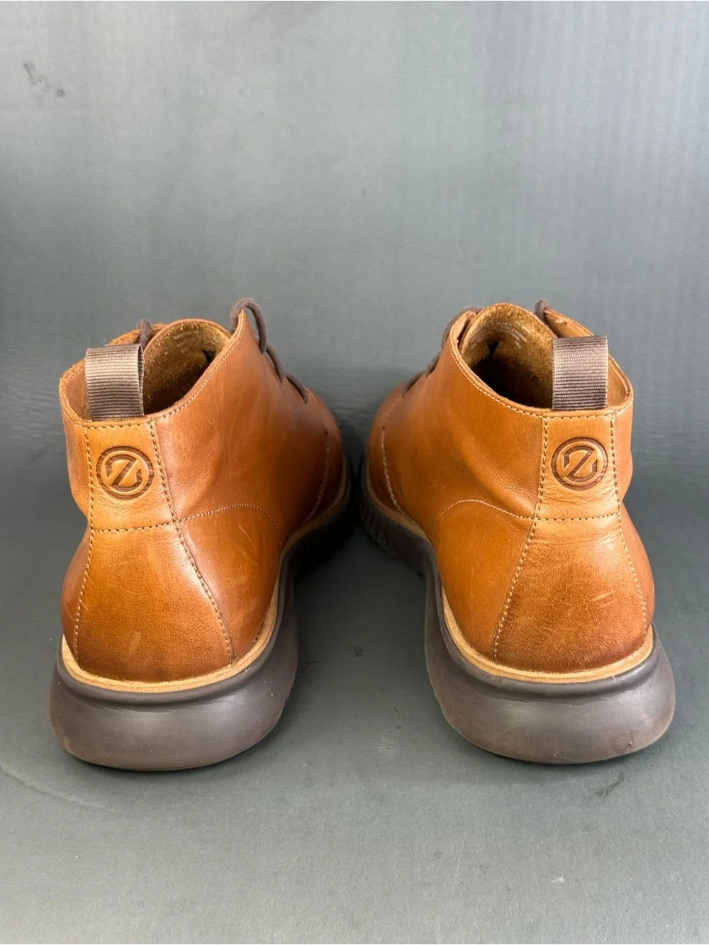 Cole Haan Men's 2.Zerogrand Chukka Boot British Tan leather mens size 13